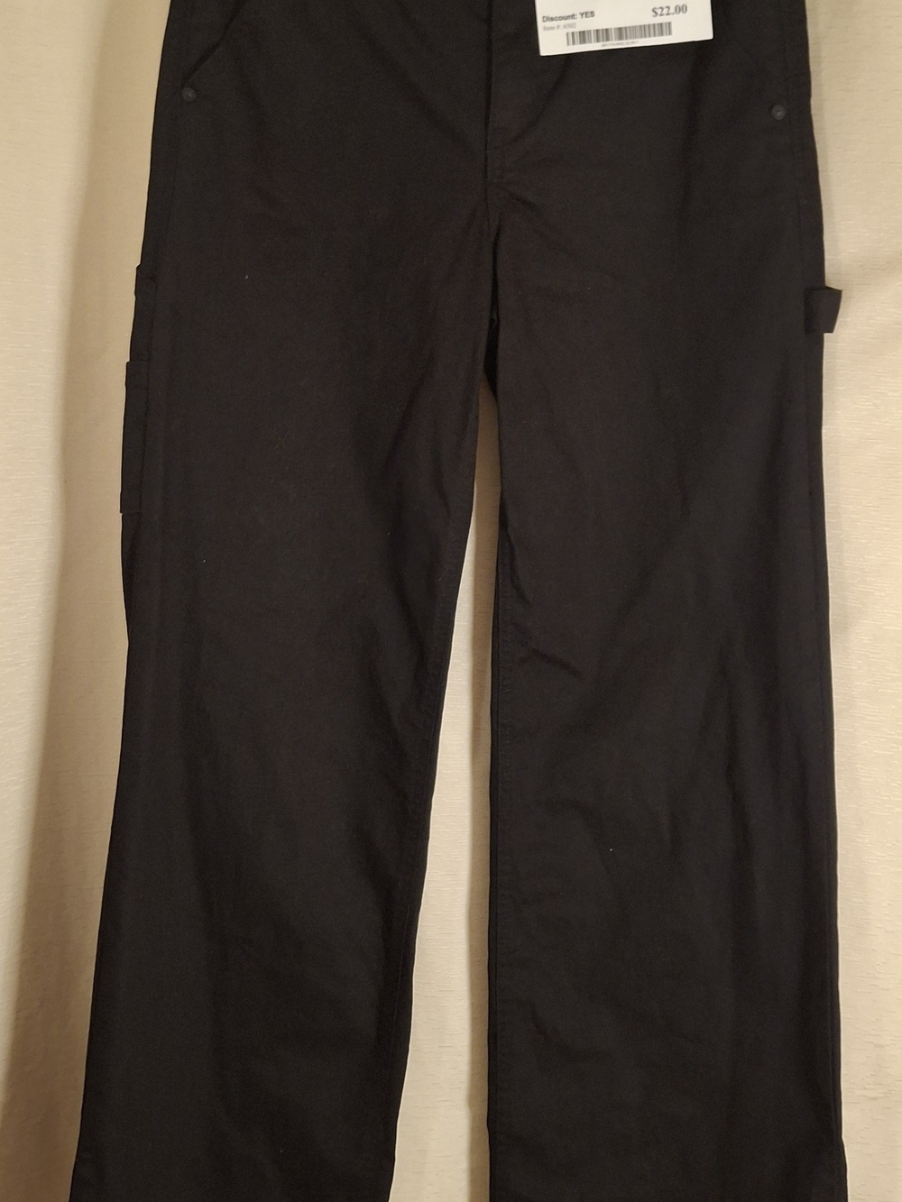 Democracy Black Straight Leg Pants